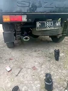 knalpot sous tinggal baud untuk mobil grandmax Futura ss Luxio apv l300