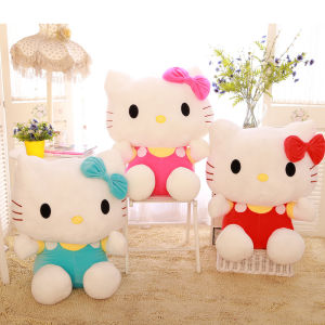 MÈO KITTTY CHO BÉ GẤU BÔNG MÈO KITTY SIZE LỚN NHIỀU MÀU THÚ BÔNG MÈO CON KITTEN DỄ THƯƠNG