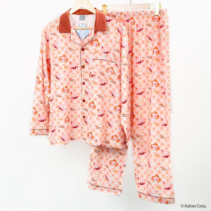 NEW ชุดนอน Pajara Pajamas (Lite) KF-0021-2 Apeach Bakery Little Kakao ...