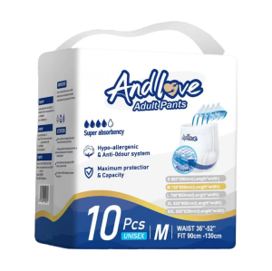 【24Hour ship out】ANDLOVE Adult Diapers M/L/XL/XXL (30pcs/3pack) Adult Pull-Up Pants Leak-Proof
