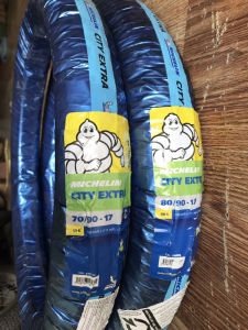 VỎ LỐP MICHELIN CITY EXTRA KHÔNG RUỘT-SĂM CHÍNH HÃNG 70/90-17 VÀ 80/90-17 LÊN TẤT CẢ DÒNG BÁNH 1.4*17 VÀ 1.6*17-1.85*17 SẢN PHẨM UY TÍN TỪ SH PHỤ