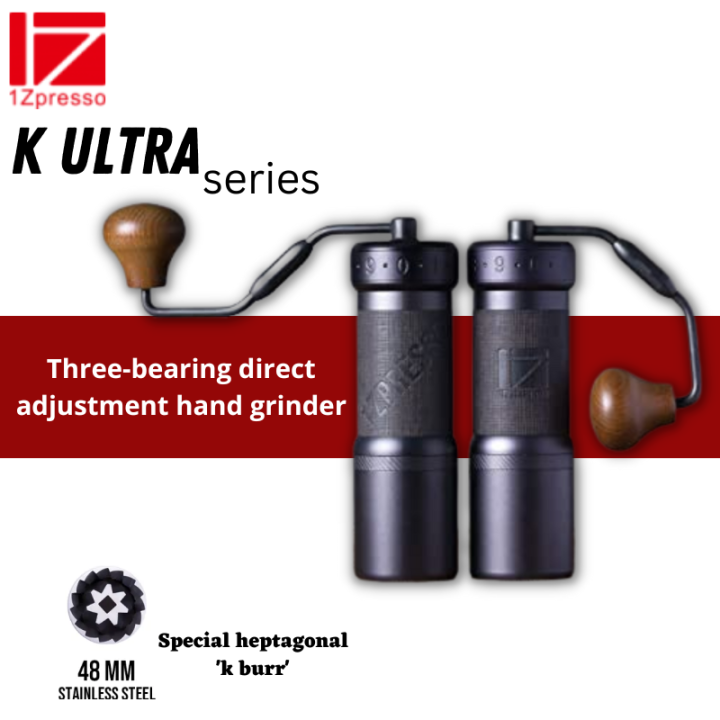1Zpresso K-Ultra Manual Coffee Grinder 48mm Burr Grinder With