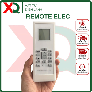 Remote Điều khiển điều hòa máy lạnh REMOTE ELEC Tiện lợi nhỏ gọn dễ sử dụng điều khiển từ xa