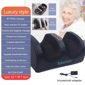 Electric foot massager Remote control rotary acupressure point foot massage and heated leg massager