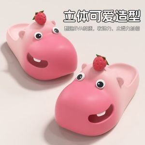 2026 New Cute Cartoon Capybara EVA Summer Sandals For Girls Suitable For Home And Outdoor Wear