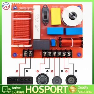 【HCS】 500W High-Low Frequency Crossover Module High Medium Low 3 Way Bass Frequency Divider for Home Theater Speaker Upgrade