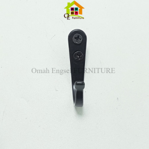 Plus Skrup Kapstok 4.5 x 1 x 3.1 cm Single Hook Colour Gantungan Baju Tas Topi Kunci
