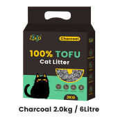 LDECO Premium Tofu Cat Litter 2kg 100% Natural Plant-Based Pasir Kucing Tahu Flushable Fast Clumping Dust Free Odor Control Biodegradable Cat Sand