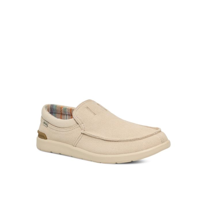 Sanuk Womens Sidewalk Surfer Lite 2 SL Oatmilk 9