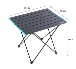 Picnic table Folding table Portable camping table Aluminum foldable table top Ultra-light compact with storage bag for Outdoor Beach BBQ Picnic Cooking Festival Indoor Office