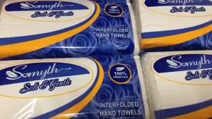 【COD】2-ply SOMYTH Interfolded Hand Towels/kitchen towel 175 pulls 100% virgin pulp