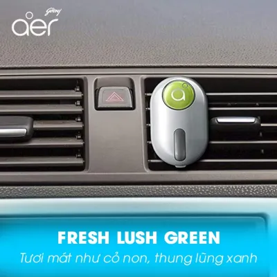 [Giảm SHOCK] Combo Sáp thơm ô tô nắp bấm Godrej Aer-Click + Túi thơm treo xe ô tô Godrej Aer-O