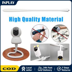 Suitable for Xiaomi Camera 3 PTZ Version 2K Bracket Crib Winding Binding Fluorite Upside down Installation Pro Railing 1/4 In Thread Gooseneck Holder Silicone Selfie Snake Creative Bracket Crib Support Monitor Bracket Baby Monitor Bracket