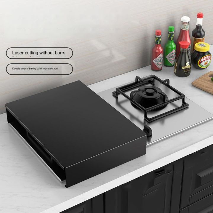 Stainless Steel Kitchen Stove Top Cover Gas Stove Protective Cover ...