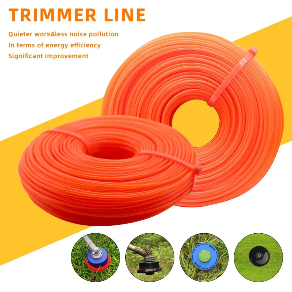 Weed Trimmer Line 1Lb Nylon Weed Trimmer String Brushcutter