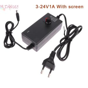 MIZ Có thể điều chỉnh 3v 9v 12v 24v 1a 2a phổ ac dc adapter màn hình hiển thị điện áp quy định cung cấp điện agatpor