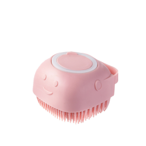 Sisir Mandi Anjing Sisir Mandi Kucing Hewan Peliharaan Sisir Grooming Kucing Sikat Badan Kucing Spon Mandi Silikon Sikat Kucing