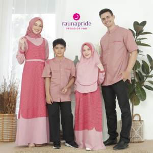 Rauna Sarimbit Keluarga / SR - 332 Pink / Fashion Muslim