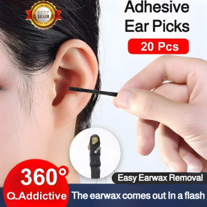 🌀✨Disposable Spiral Ear/Nose Cleaner Stick - Adhesive Scoop Sticky Safe Hygienic Portable Multi-functional Tool With Strong Adhesion