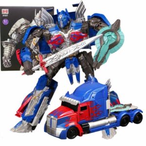 Mainan Anak Robot Transformer Optimus Prime Biru BmB