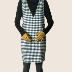 OVERALL DRESS WANITA - BAJU KODOK W WEARING CORAK KOTAK KOTAK - OVERALL LENGAN KETEK - OVERALL BAHAN KATUN - OVERALL DRESS IMPORT - OVERALL IMPORT WANITA - MINI DRESS OVERALL - OVERALL PREMIUM QUALITY - OVERALL WANITA KASUAL KEKINIAN- OVERALL ANAK REMAJA