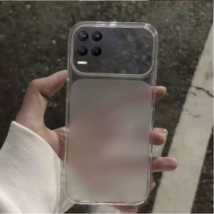 Suitable For Realme 8 8S 5G Leather Phone Case Folding Bracket Shockproof Casing With U Magnetic Suction