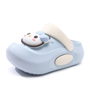 Free Shipping Thick-Soled KT Cat Clogs WomenS Summer Outdoor Footwear New EVA Anti-Slip And Odor-Resistant Beach Sandals With A Closed-Toe Design