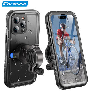 Cozycase Waterproof Case for iPhone 15 14 13 12 11 Pro Max Plus Full Sealed Diving Swimming Shockproof Water Proof Cover