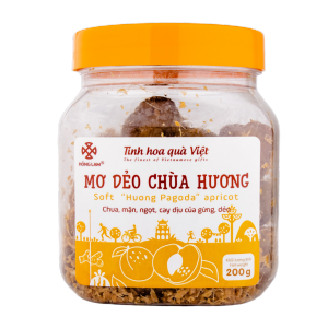 Ô Mai Mơ Dẻo Chùa Hương Hồng Lam - Vị Chua Ngọt Dẻo Gừng