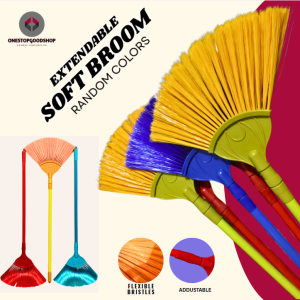 Extendable Broom #2058 Adjustable Broom Extendable Handle Broom Extendable Sweeper Walis Tambo Extendable Broom Brush Adjustable Handle Expandable Sweeper Walis Tambo Pang Alis ng Agiw #2058 Extendable Sweeper Brush Adjustable Broom Handle Durable Walis
