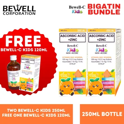 Bewell C Kids 250mL Bigatin Bundle