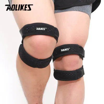 Bộ 2 đai bảo vệ khớp gối xương bánh chè AOLIKES A-7928 Sport compression patella band