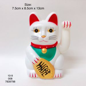 Feng Shui Lucky Cat Lucky Beckoning Waving Wealth Cat