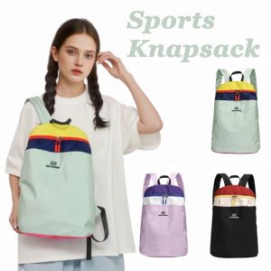 LANGJ หลายสี กระเป๋าเป้ปีนเขา งานเย็บ ความจุขนาดใหญ่ กระเป๋าเป้เดินป่า ระบายอากาศได้ดี ทนต่อการสึกหรอ กระเป๋าเป้เดินทาง กีฬากลางแจ้ง