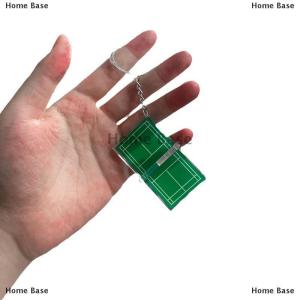 [COD] Home Base พวงกุญแจอะคริลิคสามมิติสำหรับเล่นเทนนิสโต๊ะปิงปองของที่ระลึกพวงกุญแจมินิ