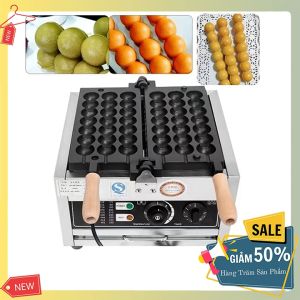 Máy làm bánh xiên hồ lô nhân phô mai dùng điện (3 xiên dài)