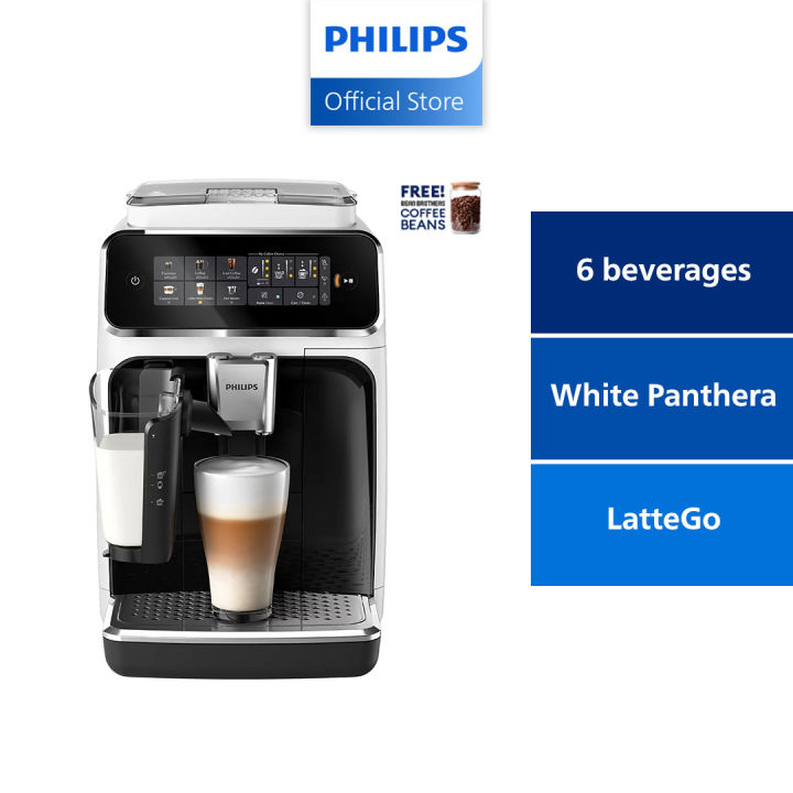 PHILIPS 3300 Series Fully Automatic Espresso Coffee Machines (EP3343/31 ...