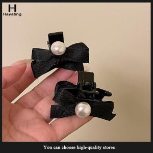Hayating 2Pcs Elegant Sweet Bow Hair Clip For Women Girls Simple Fashion Hair Clip Versatile Exquisite Hair Accessories Gifts