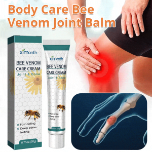 Sedentary Joint Care: Discover the Benefits of Bee Venom Body Cream