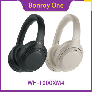 Sony WH-1000XM4 Wireless Noise Cancelling Headphones Bluetooth 5.0 QN1 Processor 40mm Driver LDAC DSEE Extreme 30hr Battery Quick Charge Over-Ear Dual Device Connection Touch Control