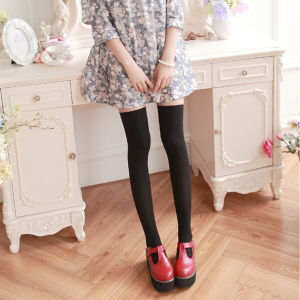 High Socks,Casual Versatile Lovely 1 Pair Cotton Comfortable Soft and Breathable Highly Elastic and Durable Warm and Stylish Thin Long Tube Non-Slip Anti Snagging for Women Pantyhose Silk Stockings