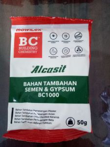 Alkasit Alcasit Pembantu Semen 50 Gram Mowilex