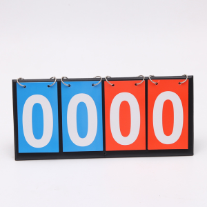 Sports Scoreboard Basketball Badminton Football Volleyball Competitions Score Counter for Table Tennis Basketball 4 Digit Portable