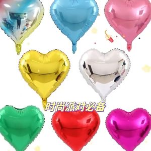 Belon Foil Hati 18 Inci 💖 Heart Shape Balloon Party Decoration for Valentine Wedding Anniversary Birthday