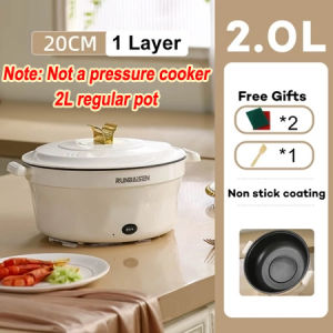 [COD] 5.5L Electric Micro Pressure Cooker New Style Stew Pot Non-stick Pan Multi Pressure Cooker Soup Pot Pressure Cooker