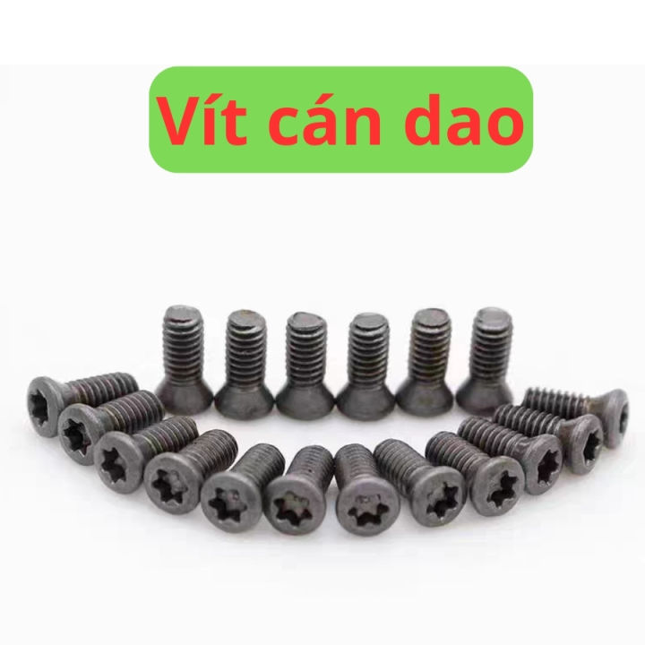 Ốc vít giữ chíp, ốc vít cán dao phay ,dao tiện cnc, vít lục giác gắn ...