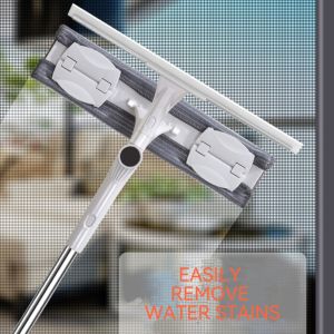 Window Cleaning Brush And Wiper Window Mop Cleaner With Extension Floor MOP Car Mirror Cleaner KC156