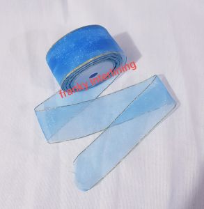 PITA ORGANDI/ KACA LEBAR 4CM LIST MAS ISI 18 METER PER ROLL