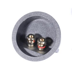 Spring Clip Speaker Terminals Cup 72mm Installation Diameter Corrosion Resistant Coppers Contacts Plastic Construction