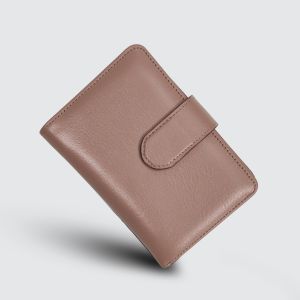 VALQO - CELIA Ecoprint Dompet Kecil Wanita Kulit Sapi Cewek Perempuan Dompet Kartu Foto Bisa COD